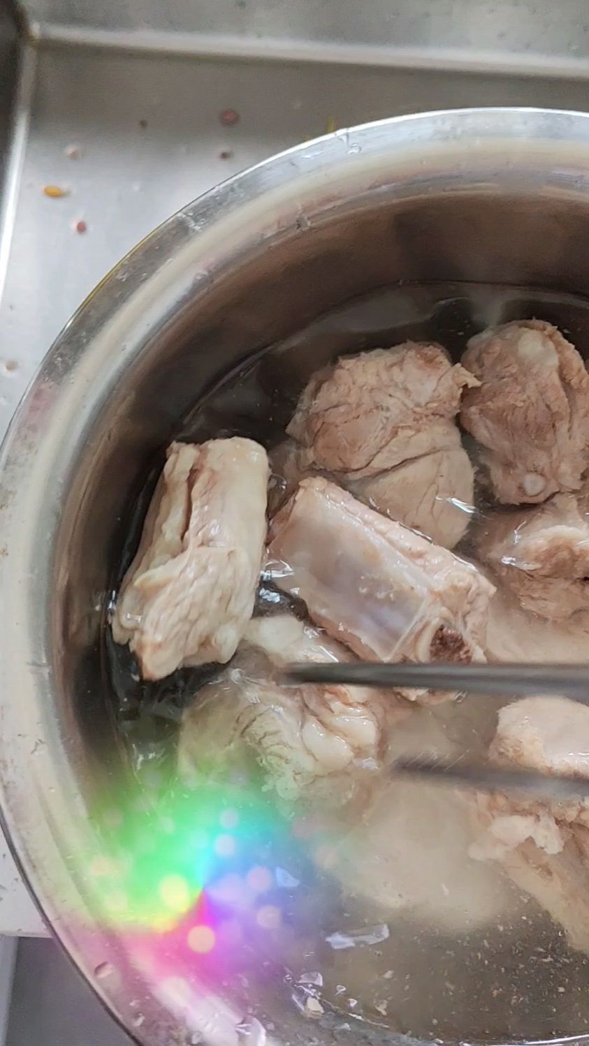 红烧土豆炖排骨,太好吃了