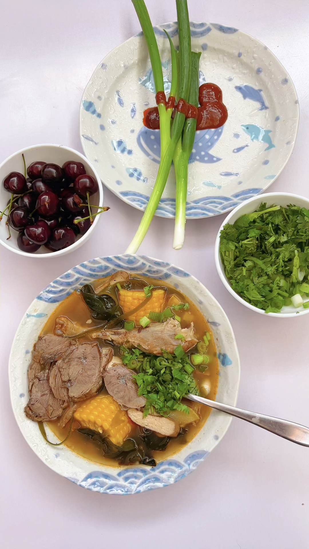 自己炖的牛肉汤有100克牛肉是生重,熟的70多克