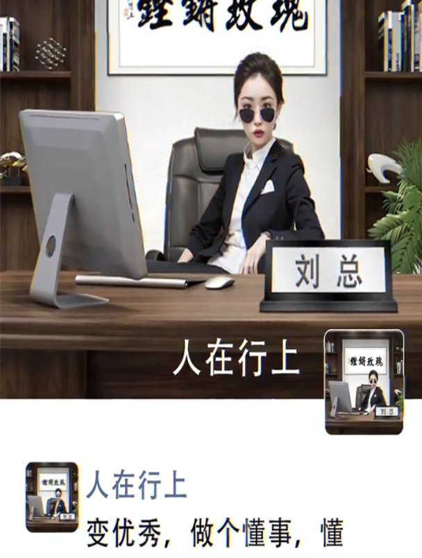 成功人士头像定制,有男款女款!内容可更改。人物可换本人照片