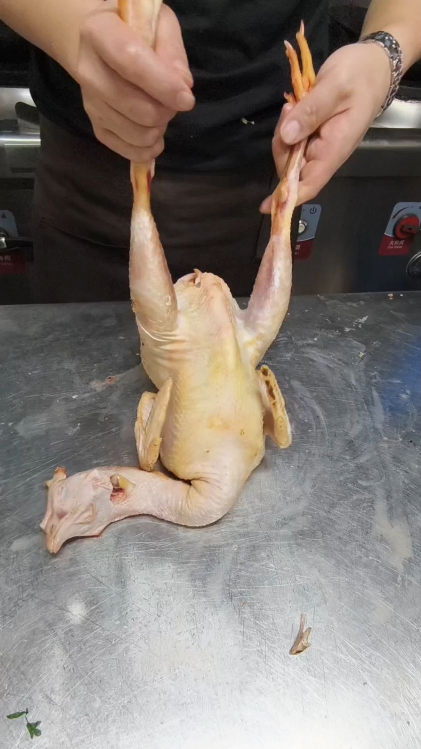 烧鸡造型盘法教程