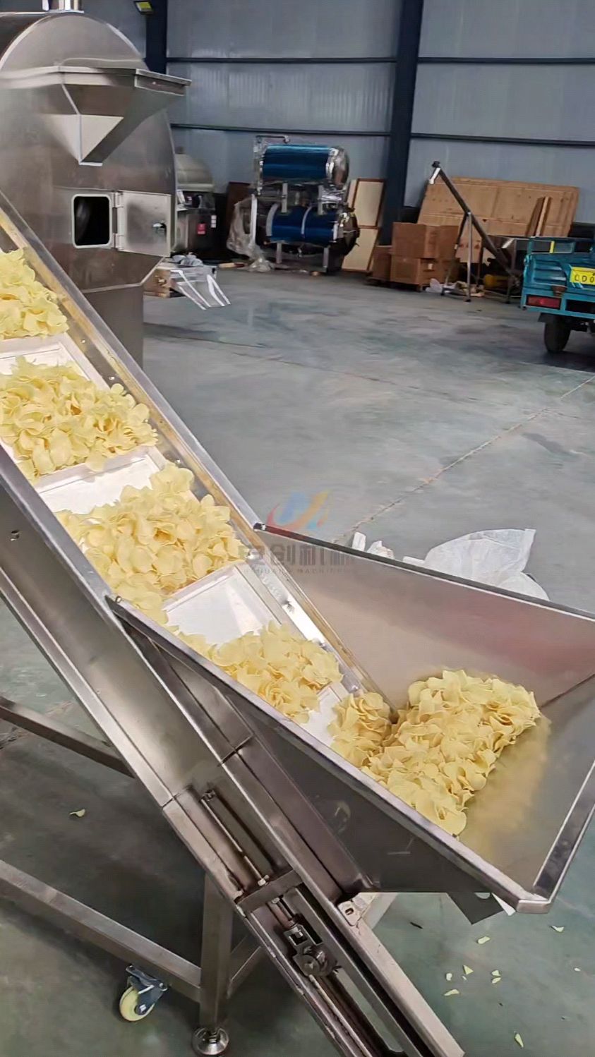 电磁炒货机膨化年糕片