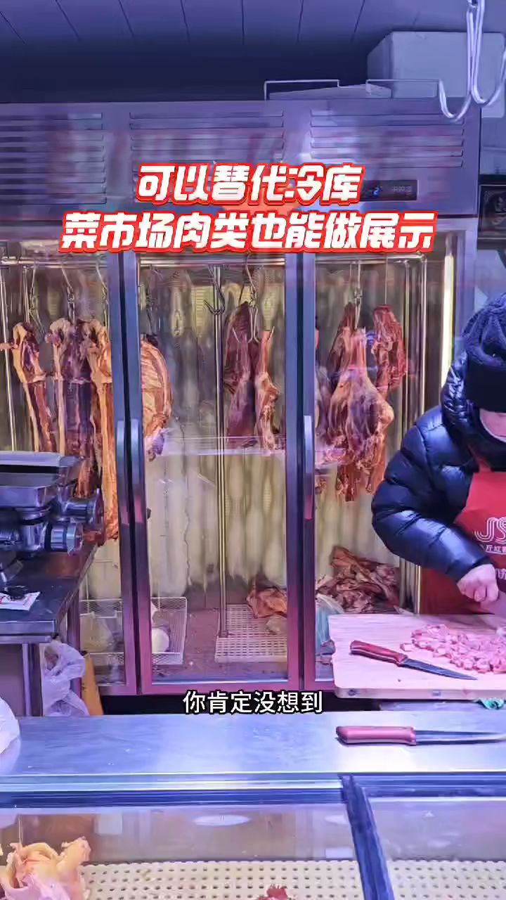 三开门挂肉展示柜