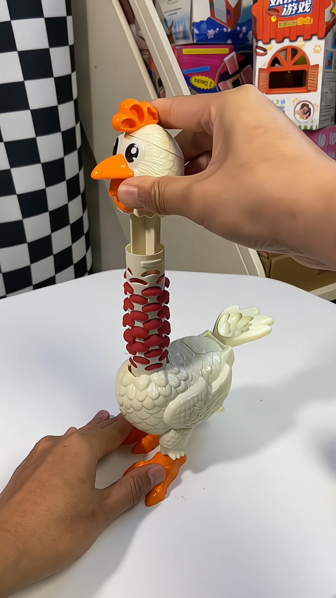 笑死我了这个彩泥下蛋鸡