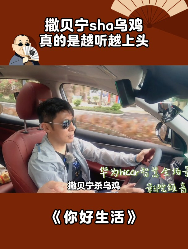 你好生活:撒贝宁吃乌鸡,真的是越听越上头