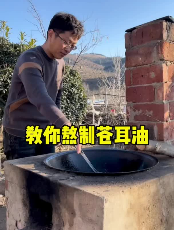 农村常见的苍耳子,大家叫什么名字?经过七个步骤熬制成苍耳子油