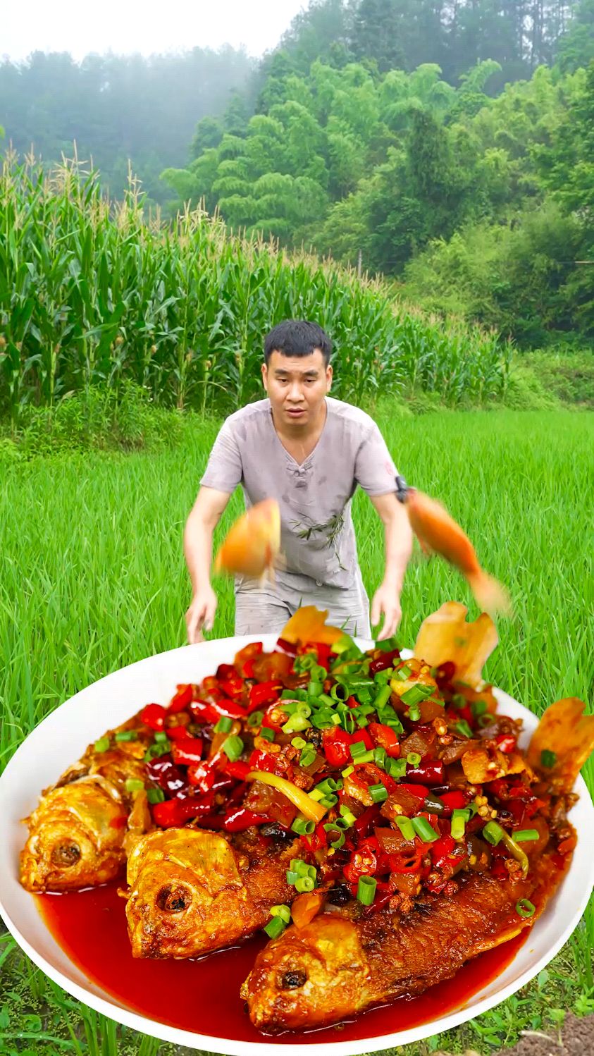 酸辣过瘾的泡椒红鲫鱼,好吃到停不下来!