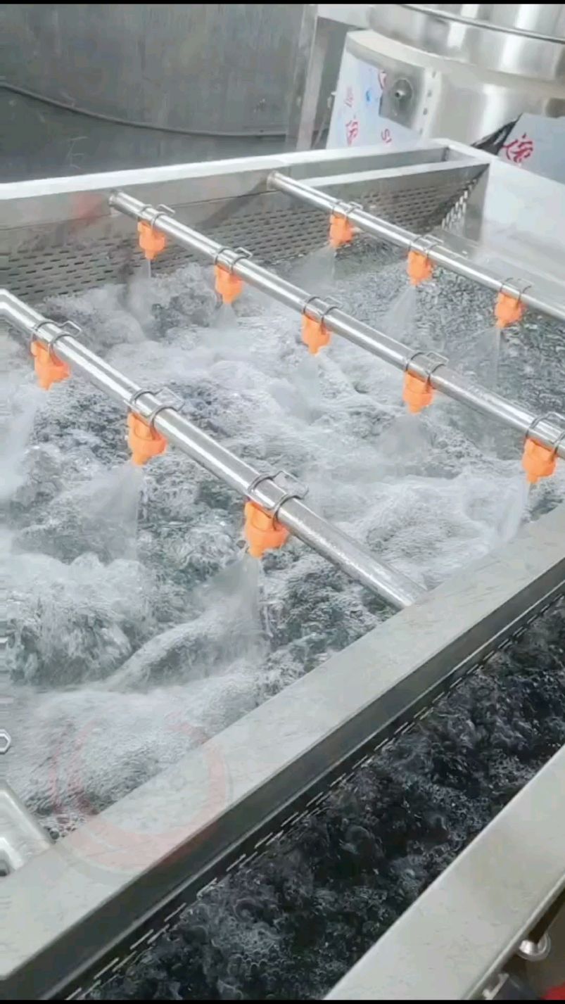 不锈钢果蔬气泡清洗机 红枣清洗机器 中央厨房洗菜机