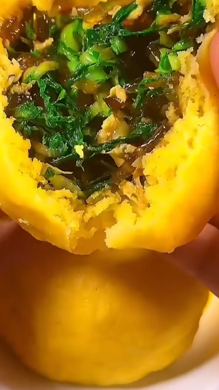 玉米面菜团子做法