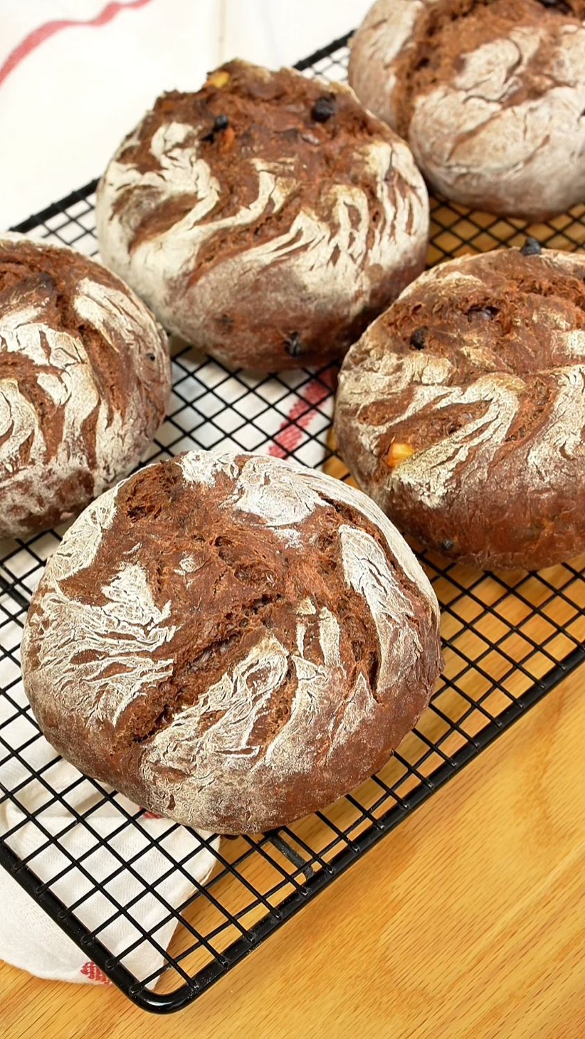 超好吃的巧克力布朗尼面包!