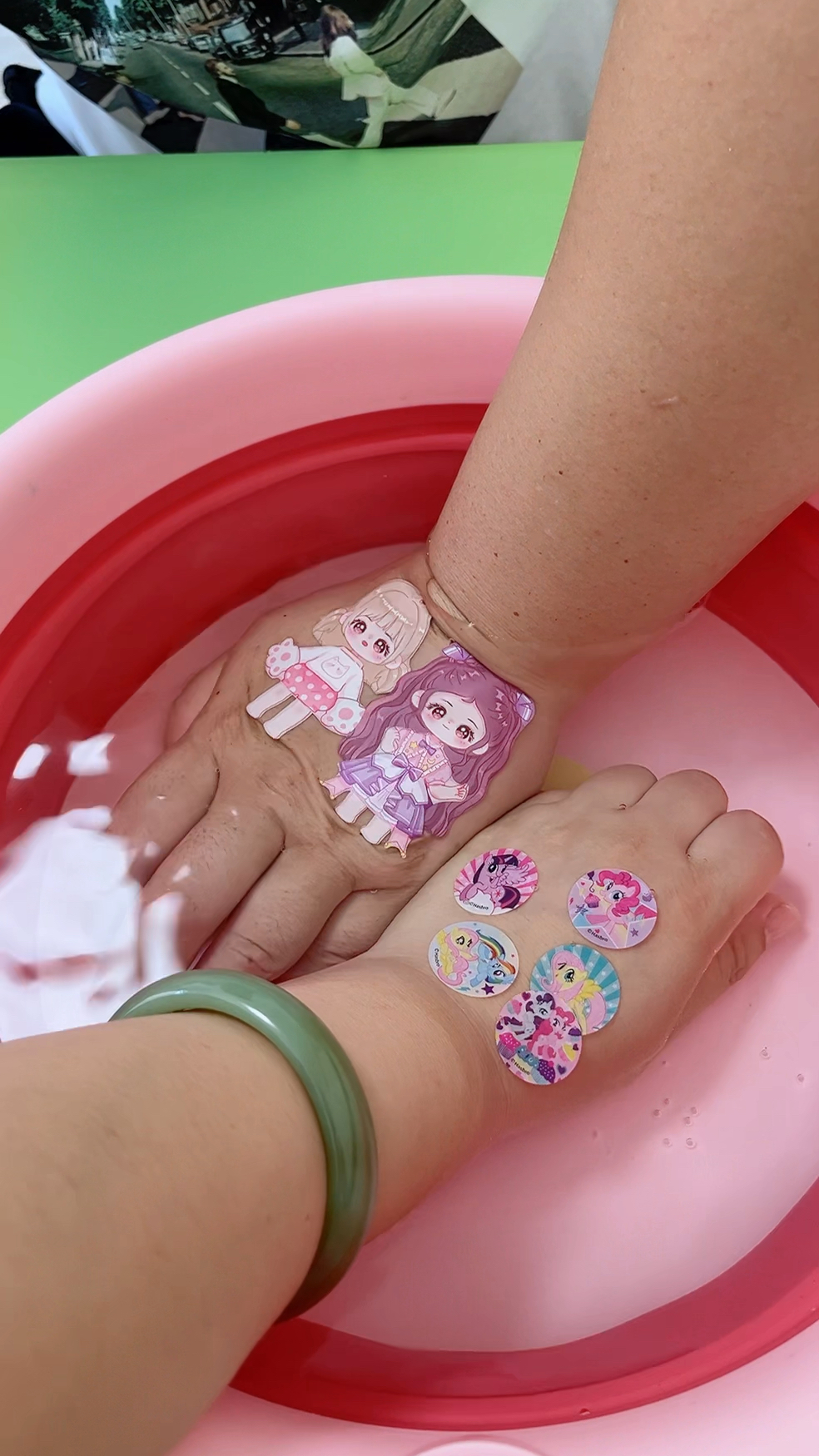 儿童玩具小马宝莉印章贴纸