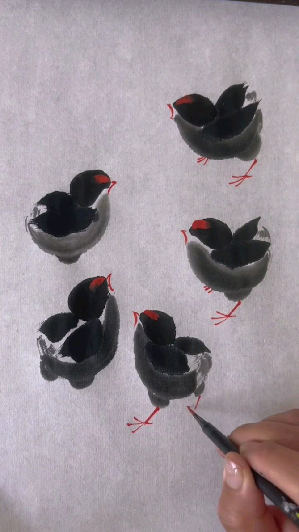 小鸡的全方位画法详细教学