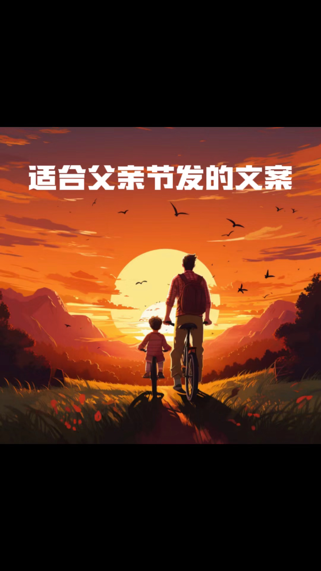 适合父亲节发的文案