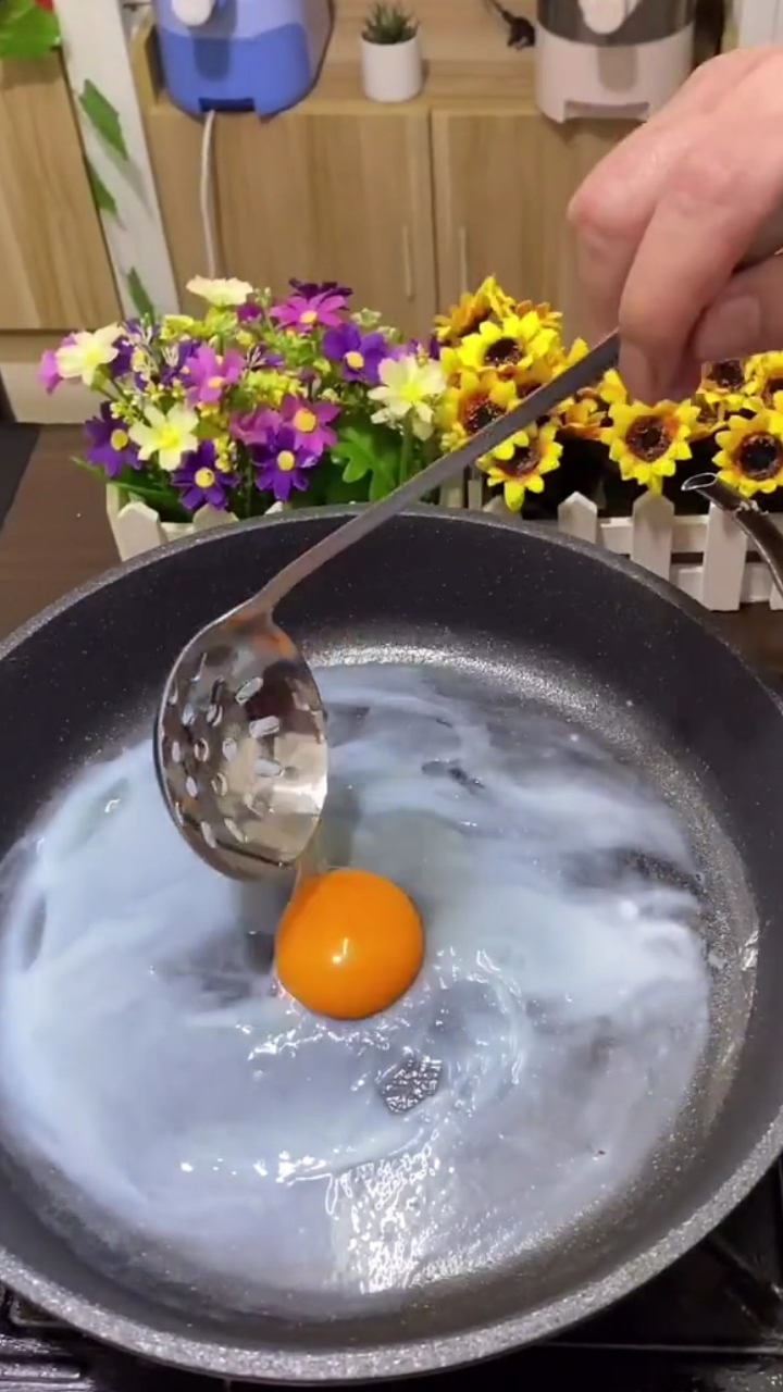 平底锅煎蛋太简单了