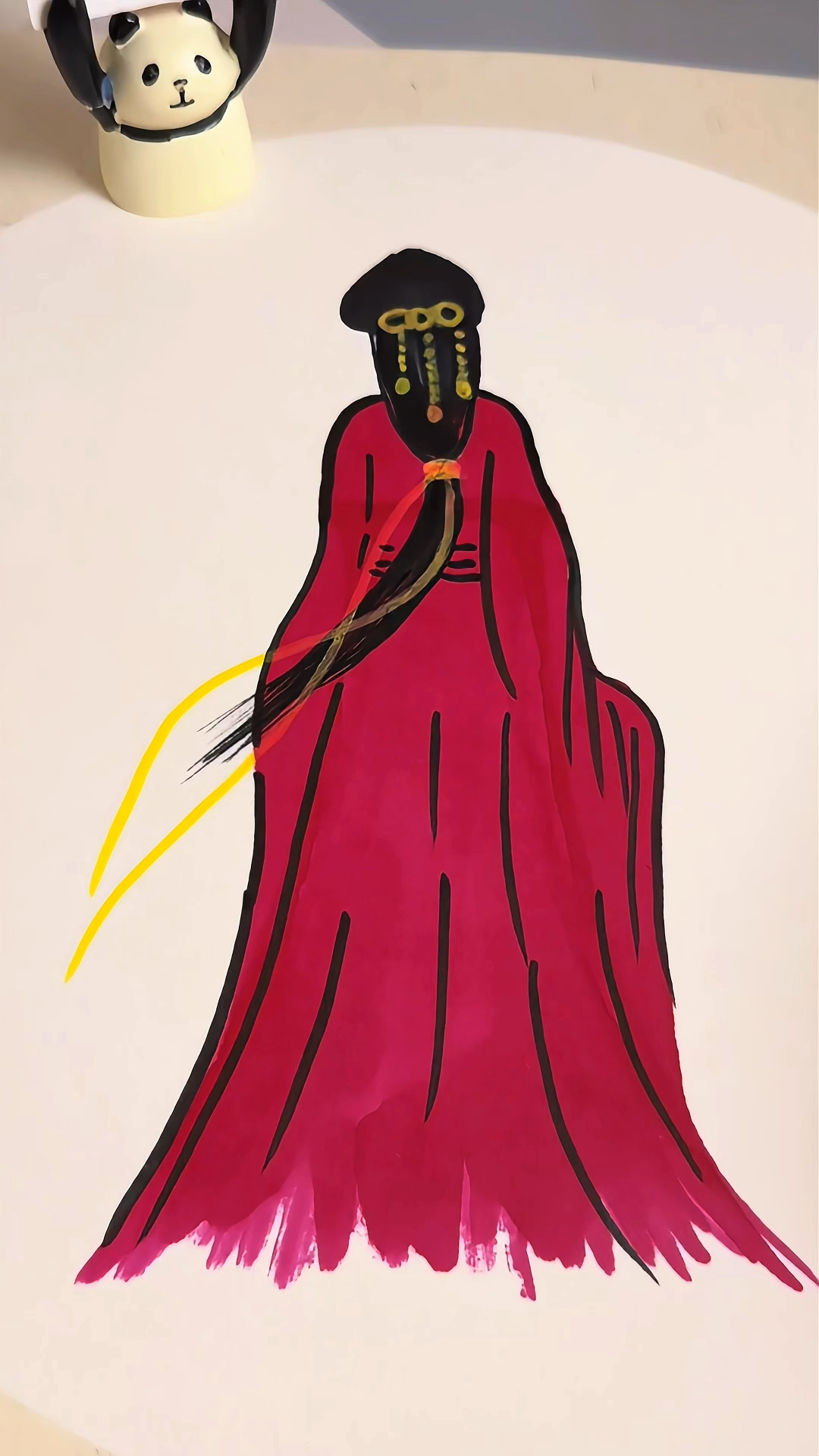 古风人物简笔画!