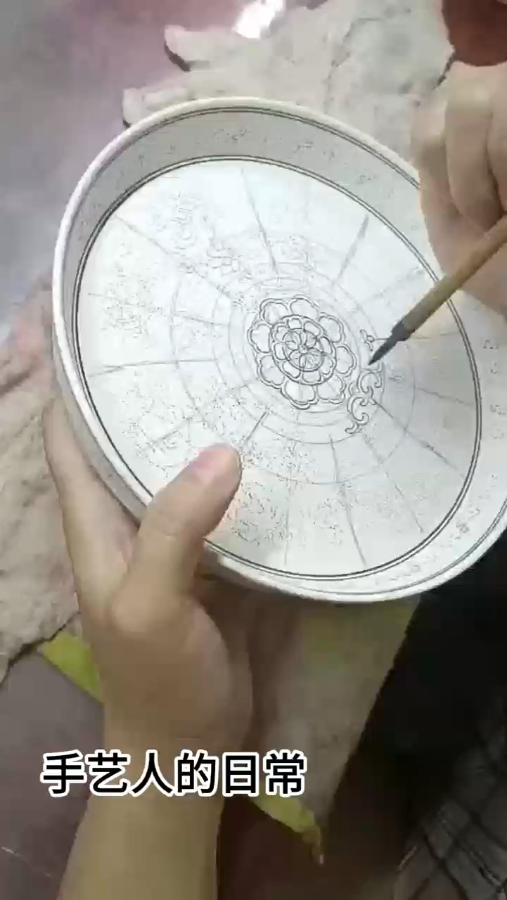 手工青花瓷的魅力