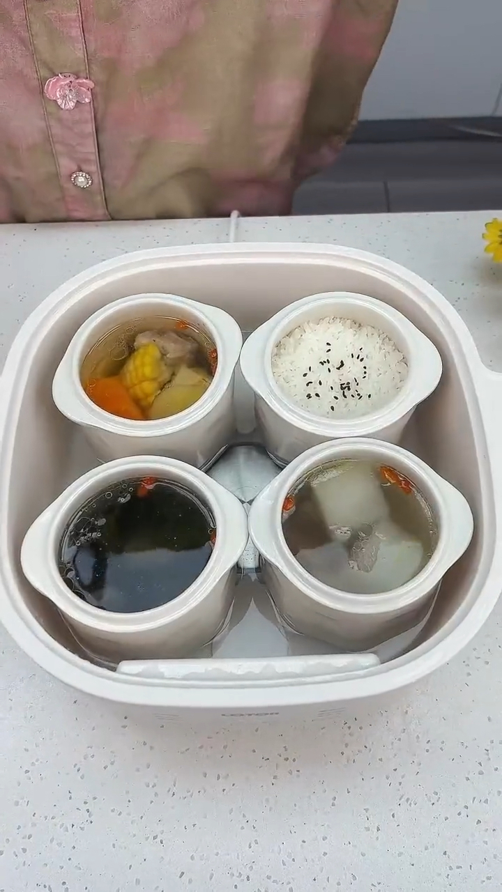 一锅就能搞定饭,菜,汤,好吃方便还省事的电炖锅