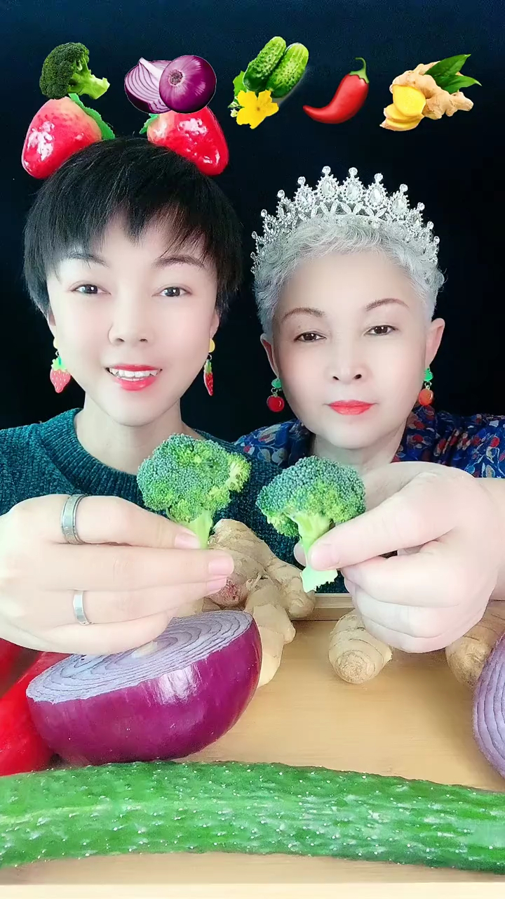 吃蔬菜表情包对对碰