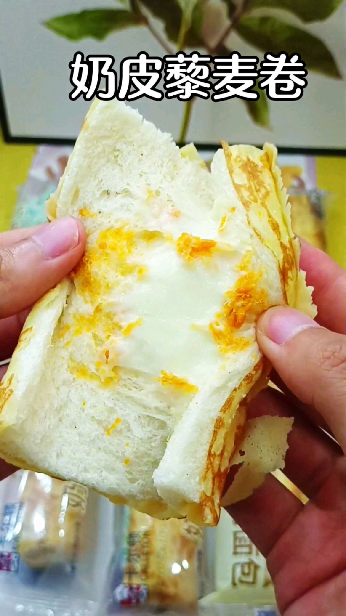 一吃就回购的卡尔顿家奶皮藜麦卷,柔软鲜甜巨好吃,全家都喜欢