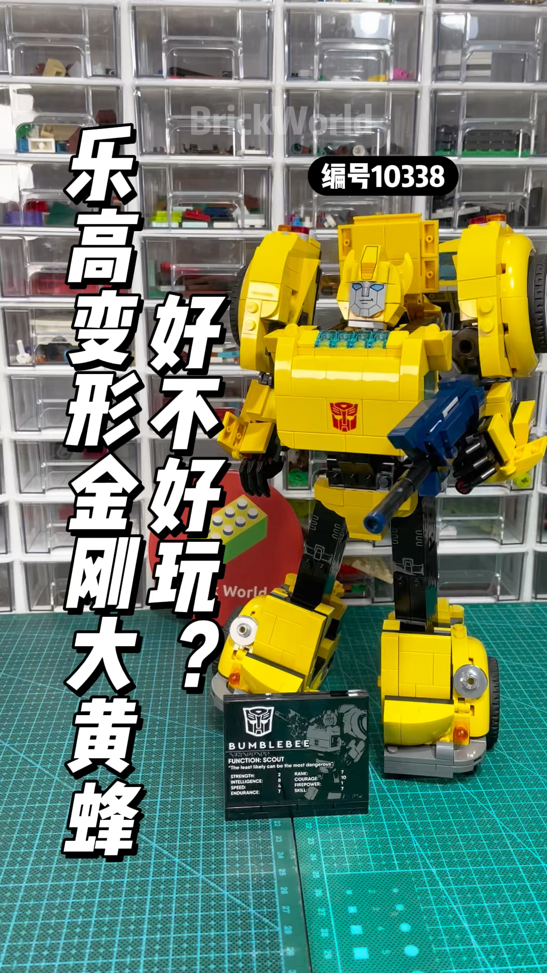 乐高10338变形金刚大黄蜂好不好玩?