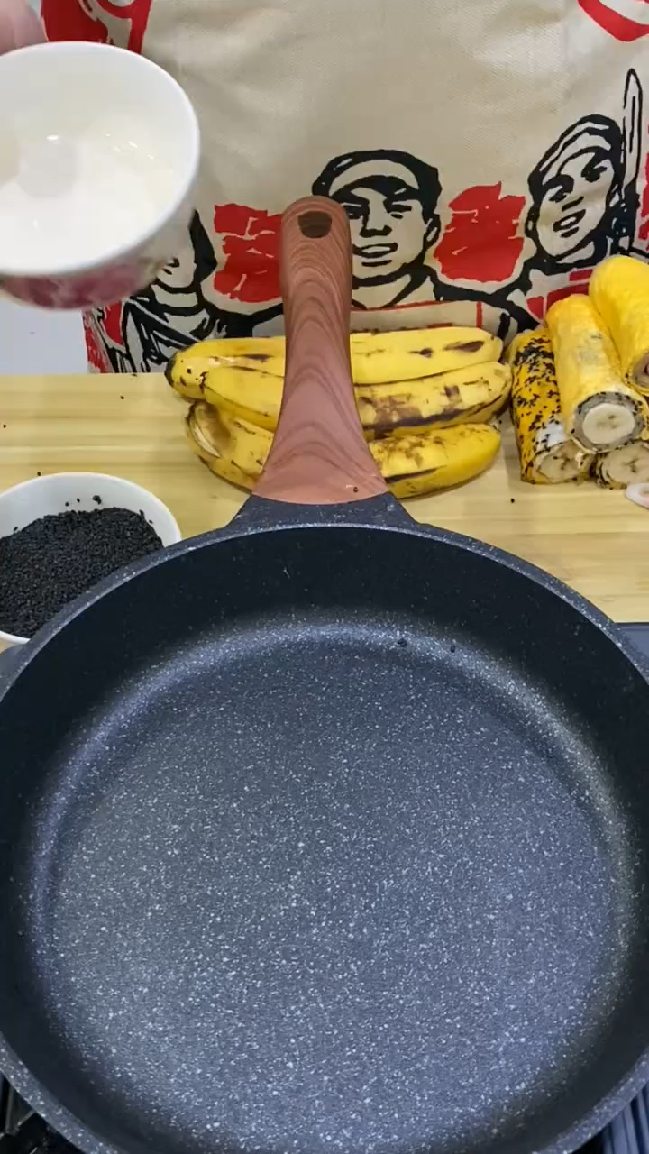 香蕉鸡蛋卷饼你吃过吗