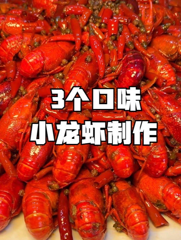 辣卤小龙虾蒜蓉小龙虾 香辣小龙虾 的详细制作方法!