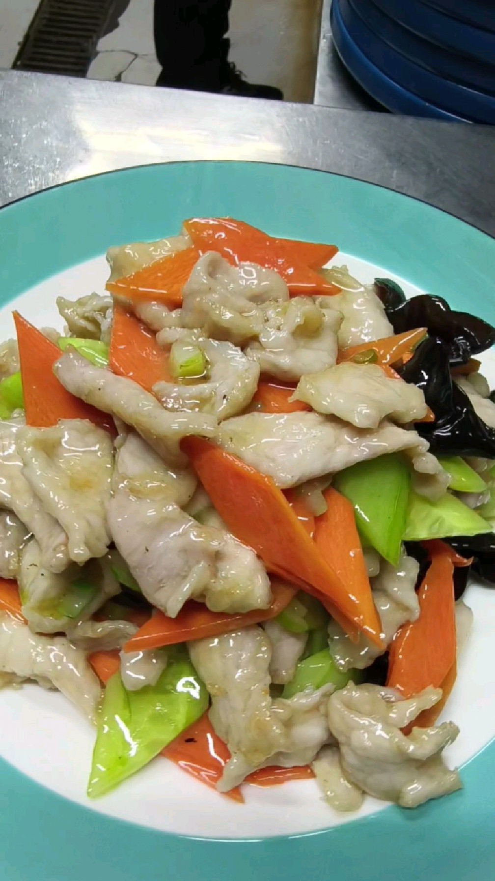 家常滑溜肉片教程