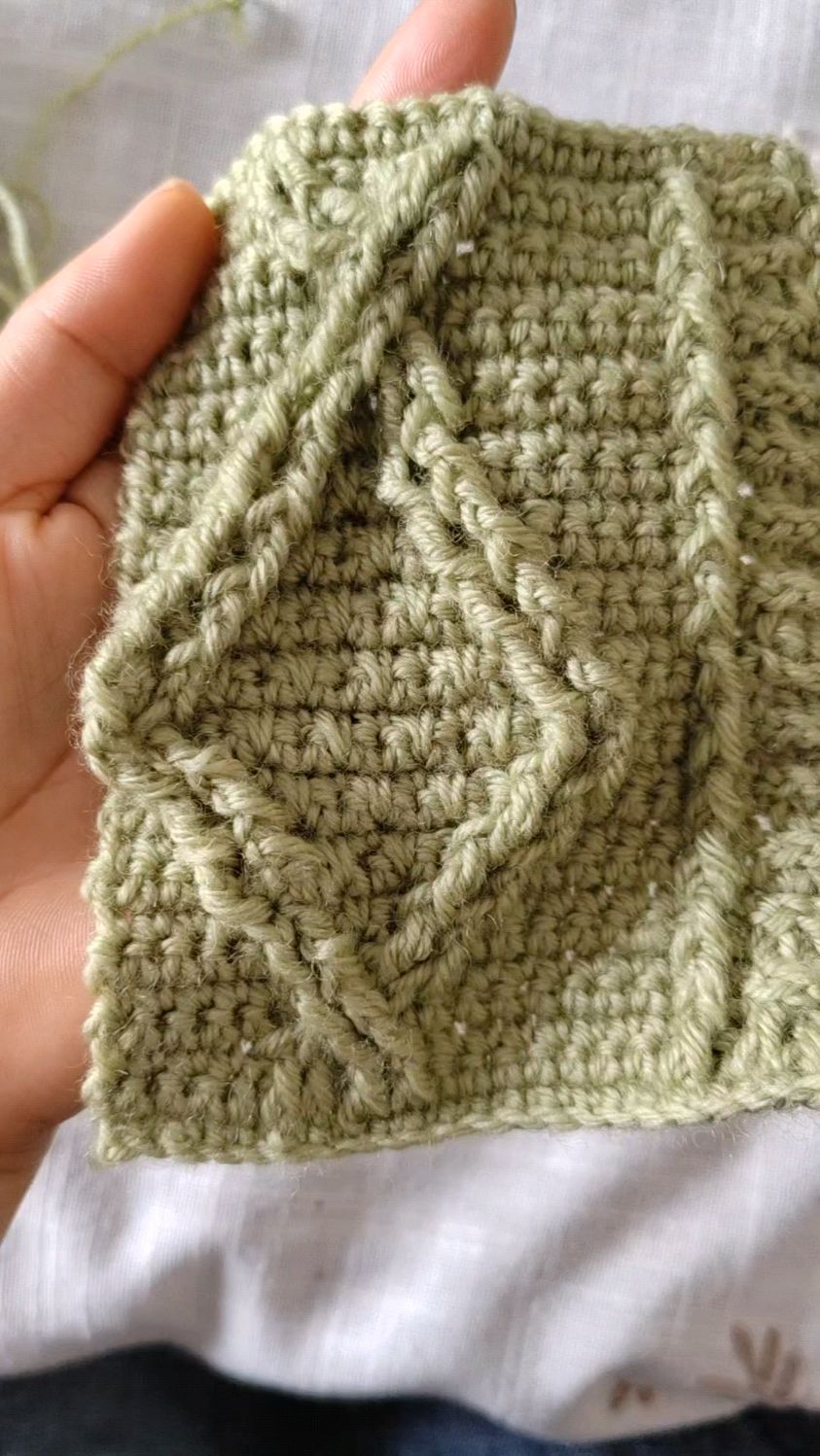 钩针花样教学编织