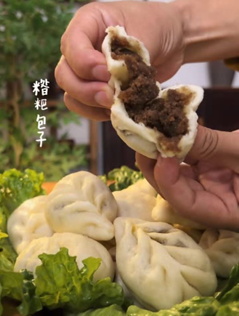 藏餐教程之糌粑包子
