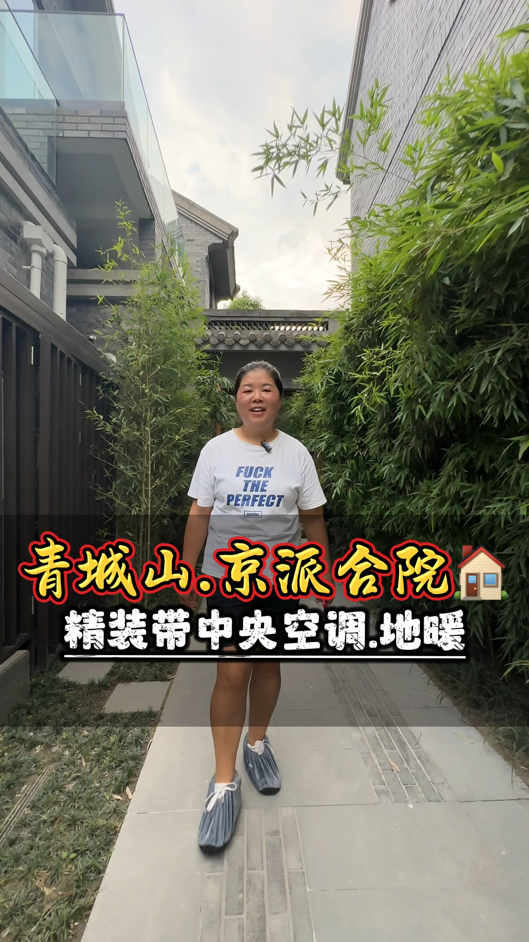 青城山现房京派合院别墅来了