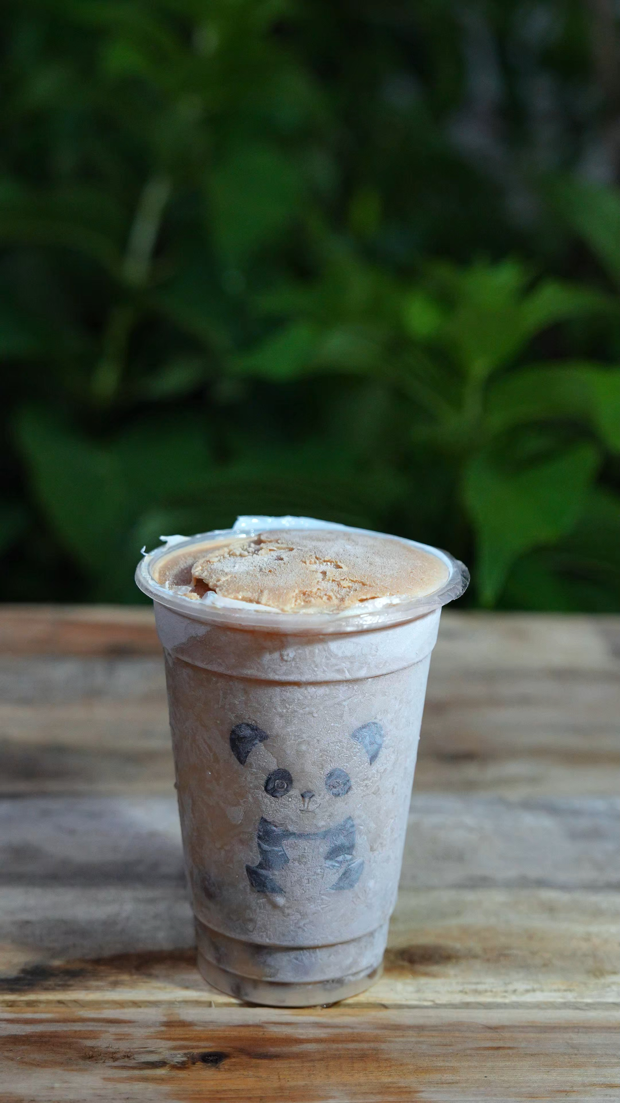 融化可爱的小熊奶茶