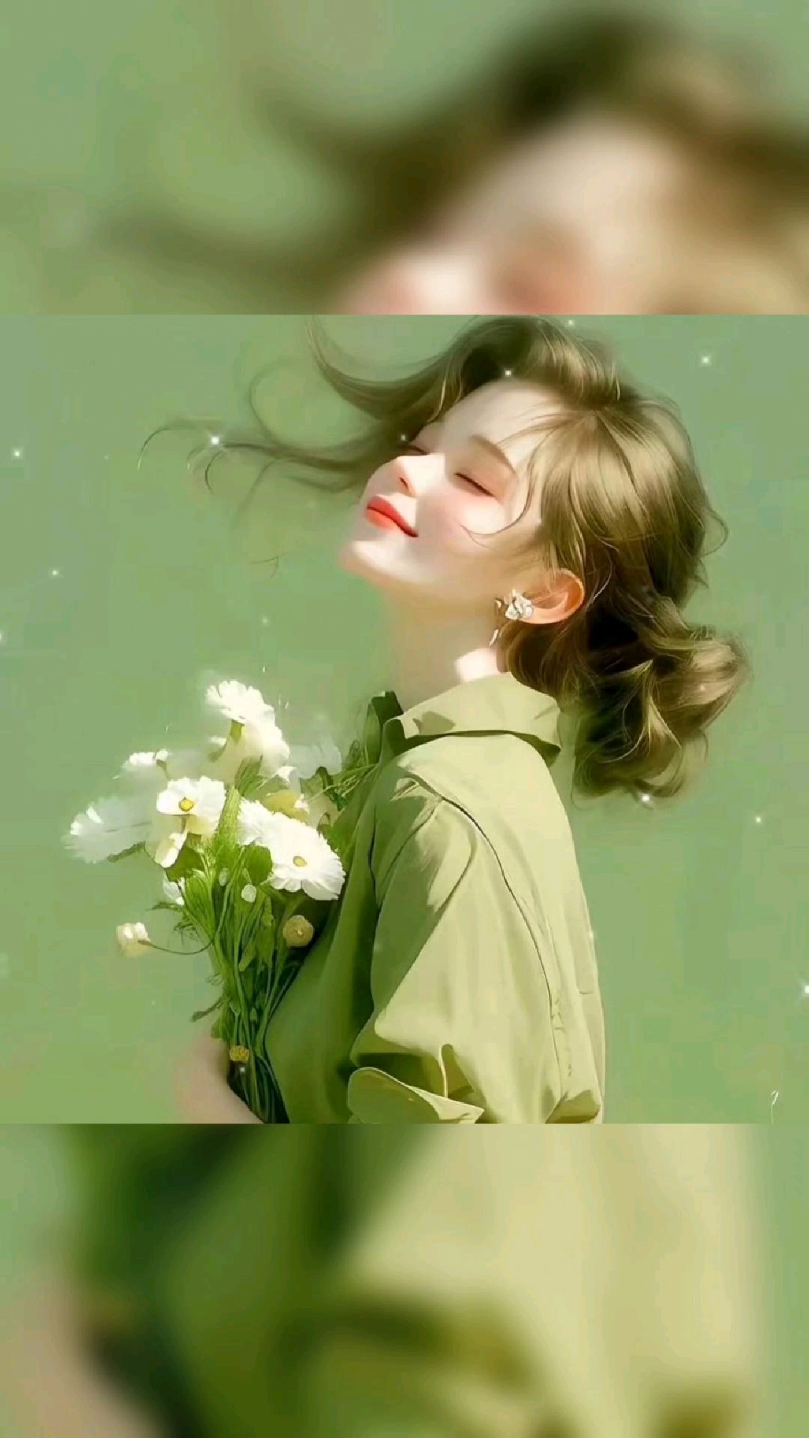 【动漫头像】清甜优雅绿色系女生头像 