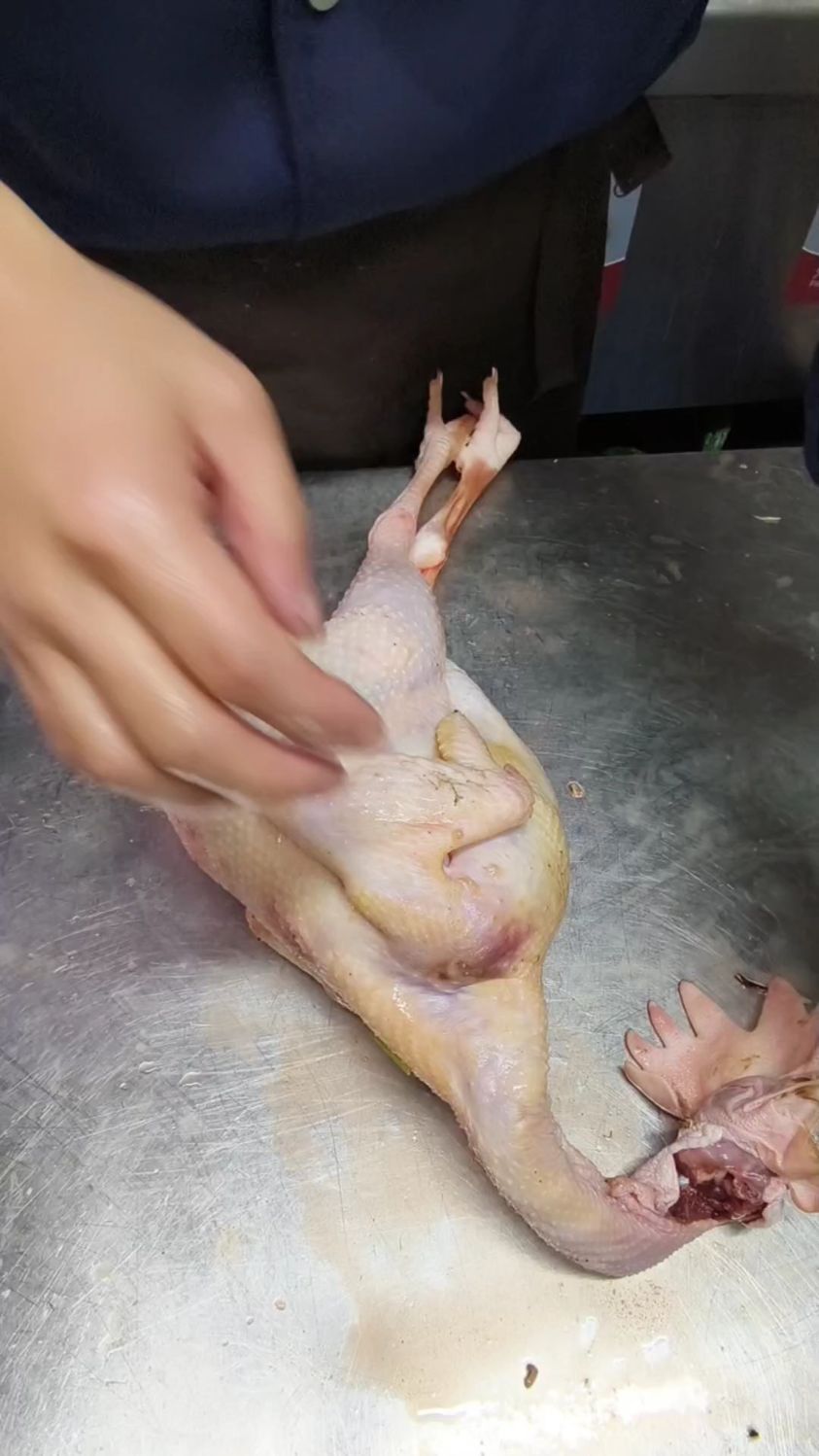 烧鸡造型盘法教程