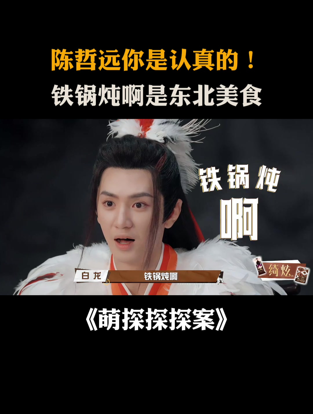 陈哲远你是认真的!铁锅炖啊是东北美食丨萌探探探案