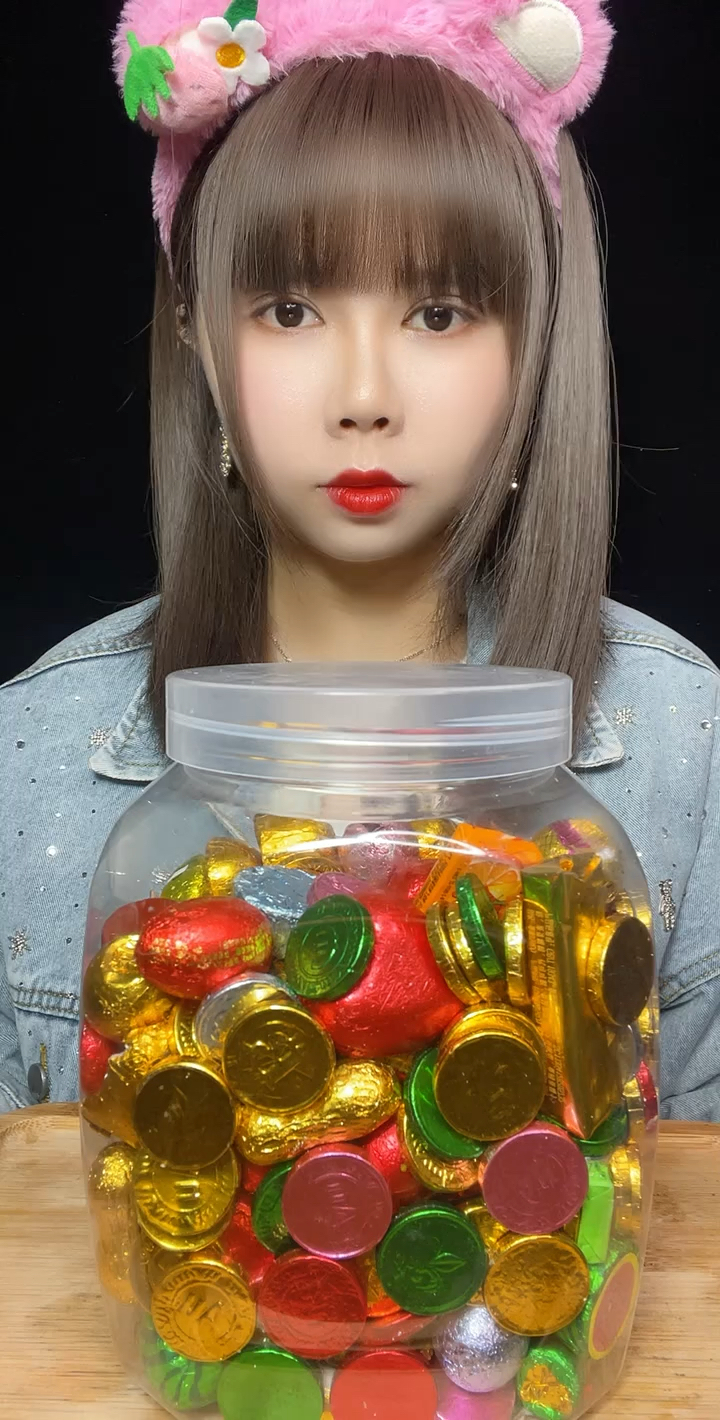 漂亮的金币巧克力