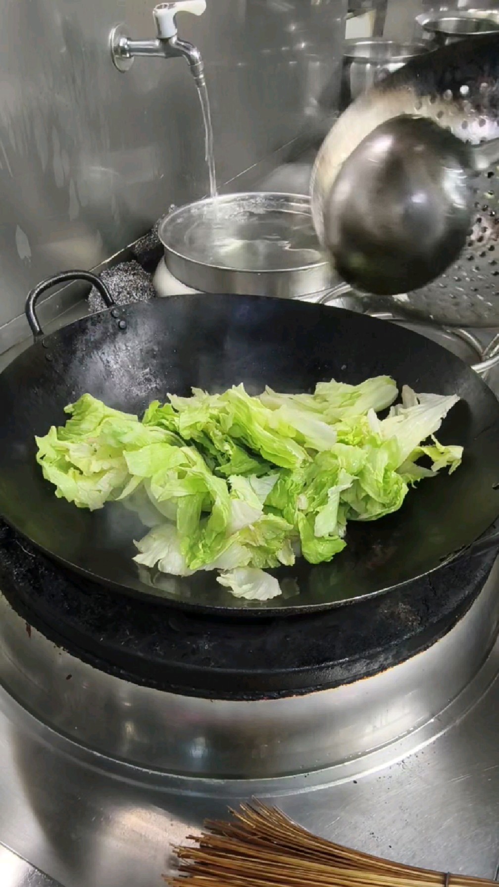 酒店蚝油西生菜教程