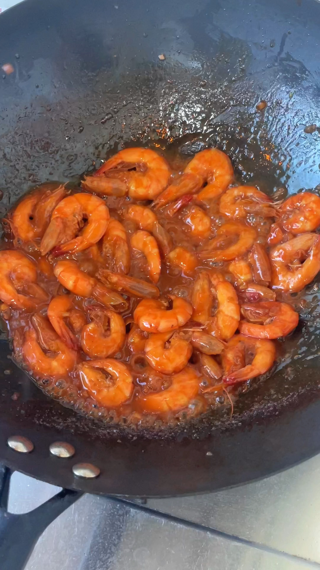 小孩子超爱的糖醋大虾