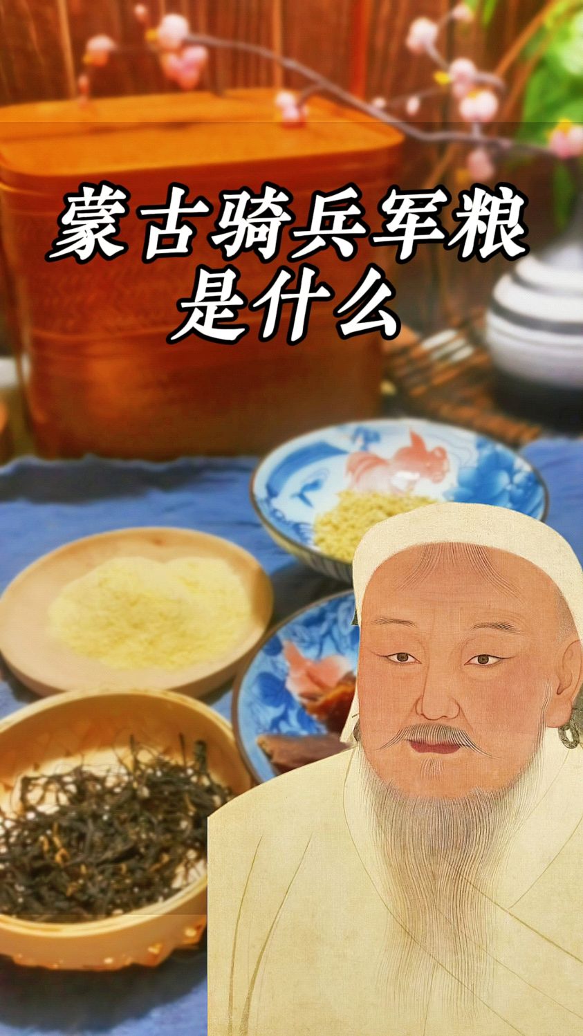 蒙古骑兵把奶粉当军粮。这应该是奶粉最早的记录了