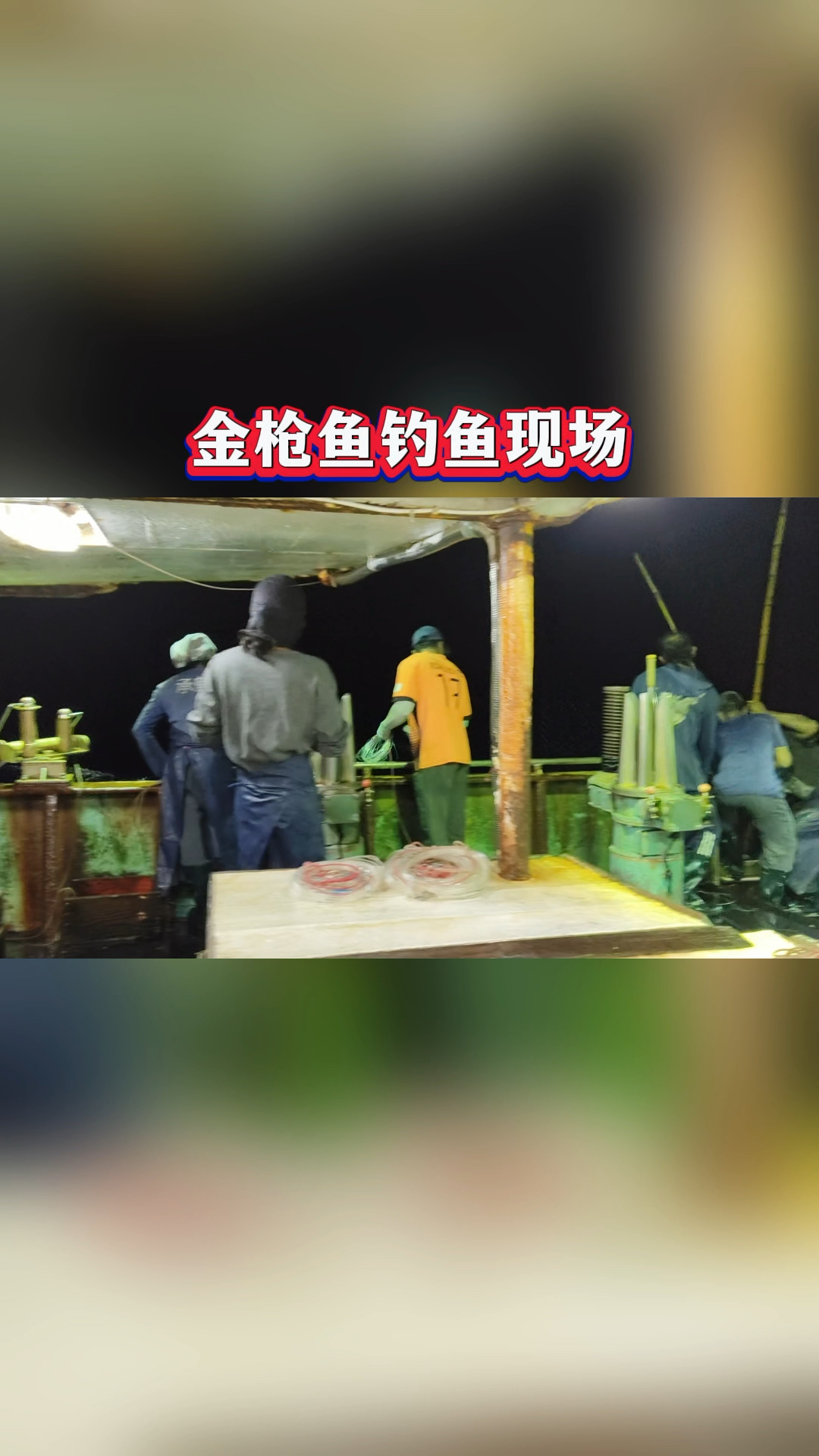 金枪鱼钓鱼现场!