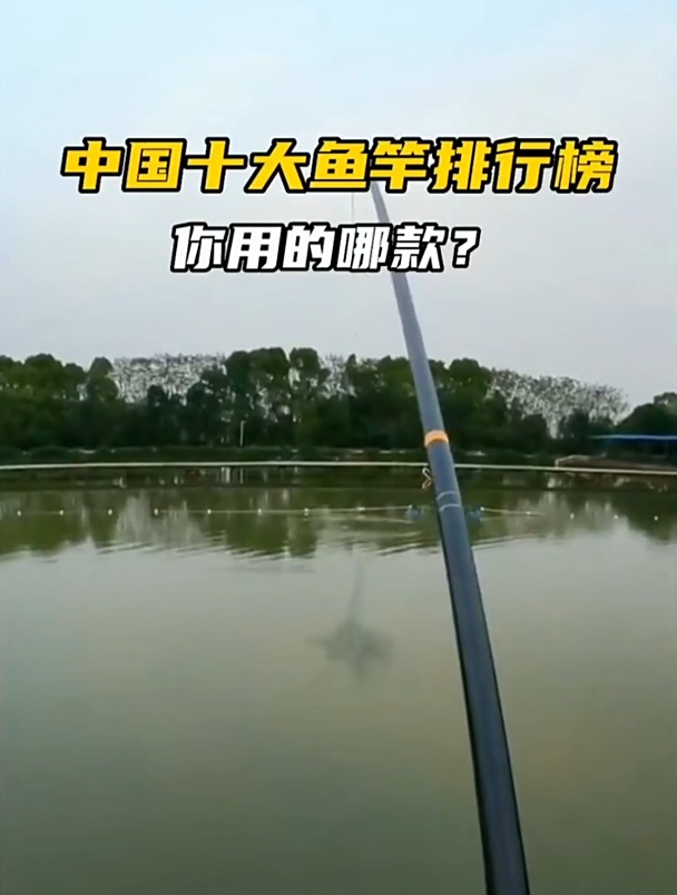 中国10大鱼竿排行榜,自己用的哪一种?