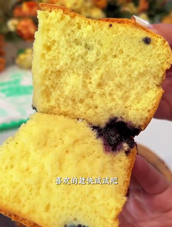 想吃蛋糕了自己在家就能做,蛋糕预拌粉做蛋糕就是这么简单