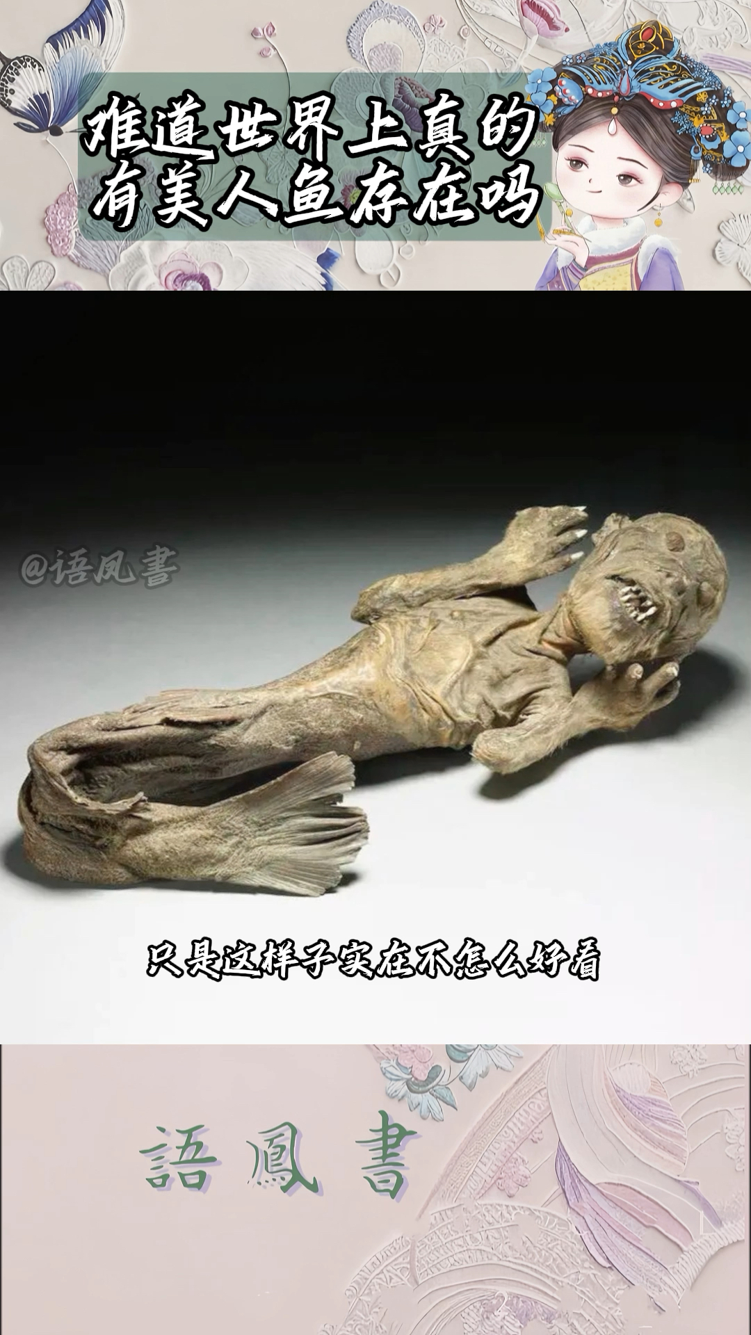 万万没想到,大英博物馆连美人鱼标本都有