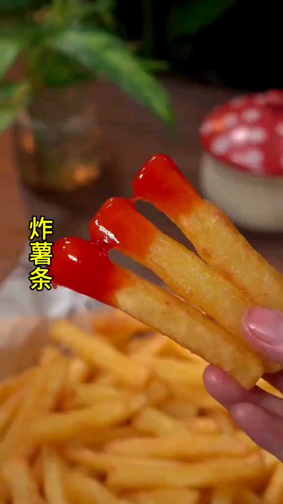 炸薯条的制作方法