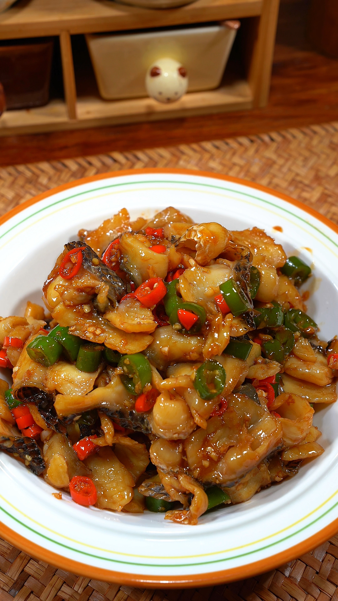 火爆餐厅的双椒鱼片,嫩滑鲜香美味