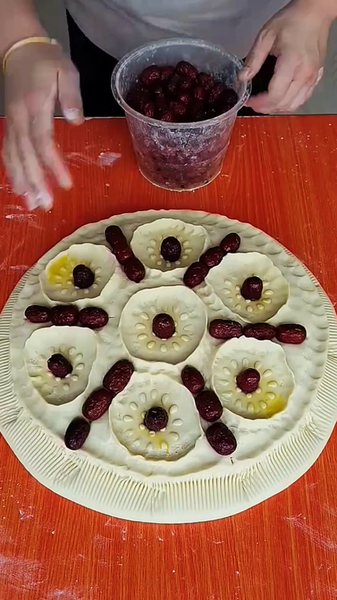 制作花样的大馒头