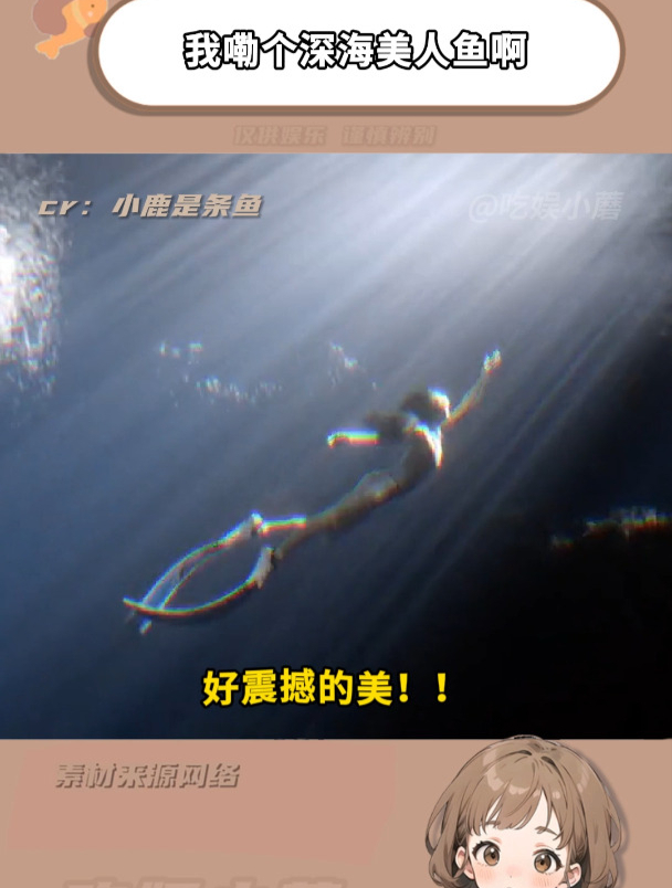 这就是深海美人鱼吧!