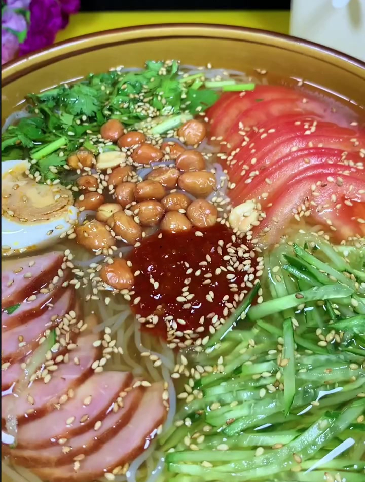 辣酱冷面做法,朝鲜冷面