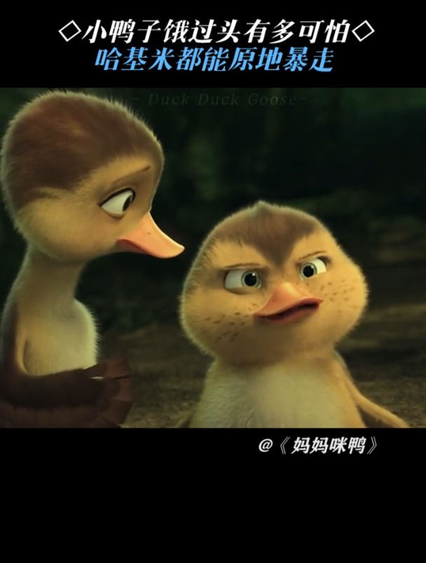 妈妈咪鸭:小鸭子饿过头会有多可怕