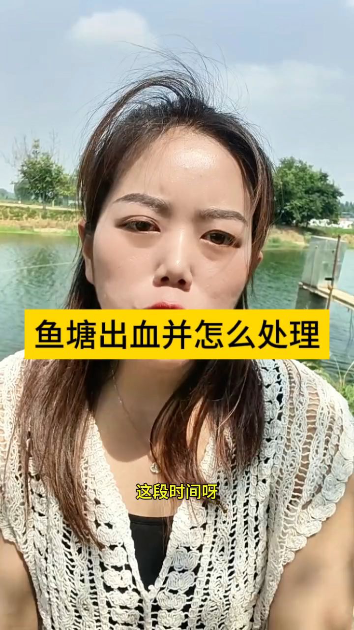 鱼塘出血并怎么处理