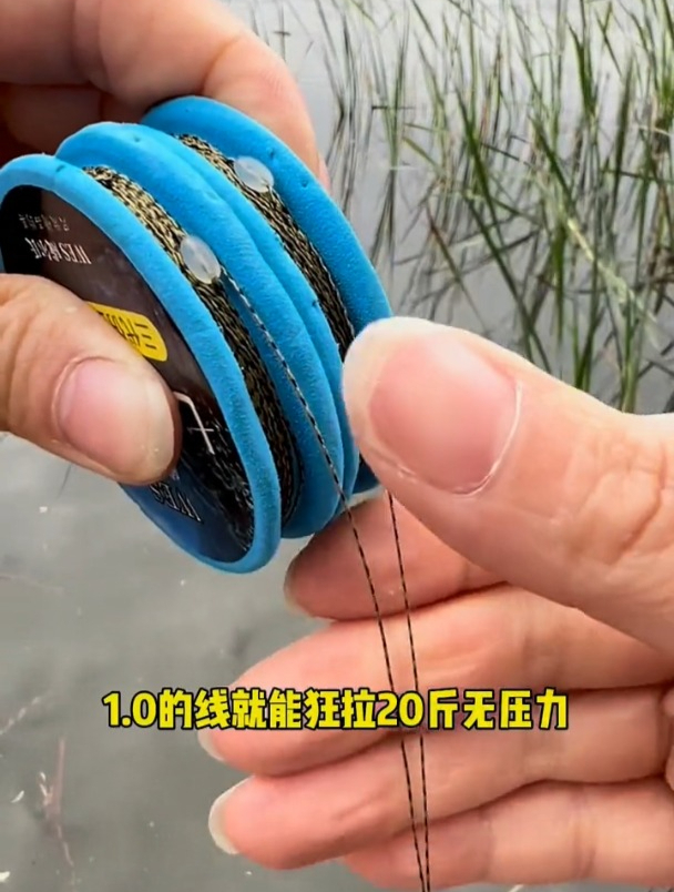 1.0号线能钓20斤鱼?搭配李火明鱼钩的七星漂线组真有这么神奇?