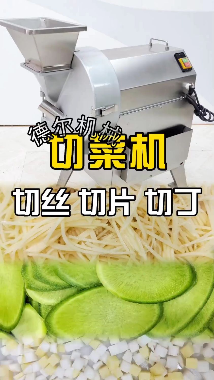 全自动多功能切菜机可切丝切片切丁一机多用省时省力产量高